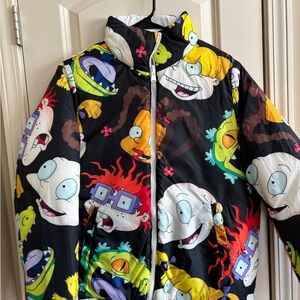 Members Only Rugrats Character Puffer Jacket